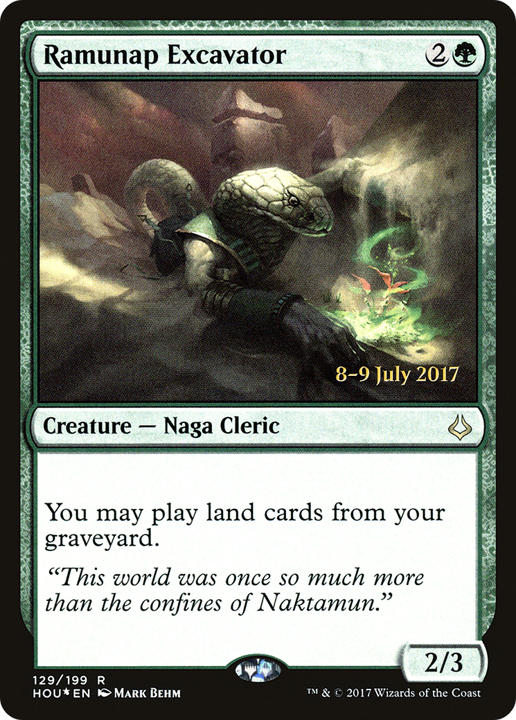 Ramunap Excavator (PRE-129S) (Foil)