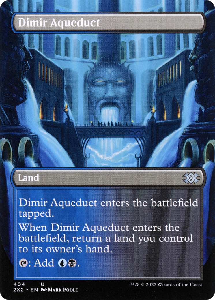 Dimir Aqueduct (2X2-404) (Borderless)