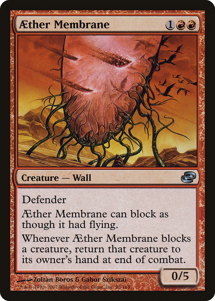 Aether Membrane (PLC-093) (Foil)