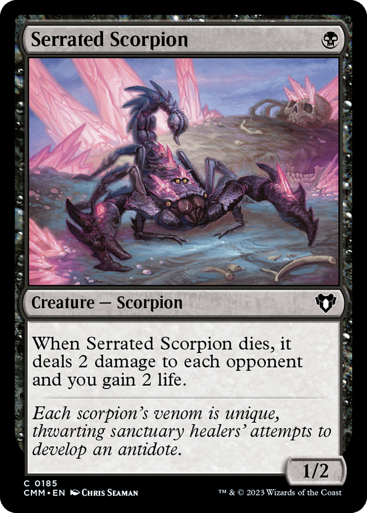 Serrated Scorpion (CMM-185) (Foil)