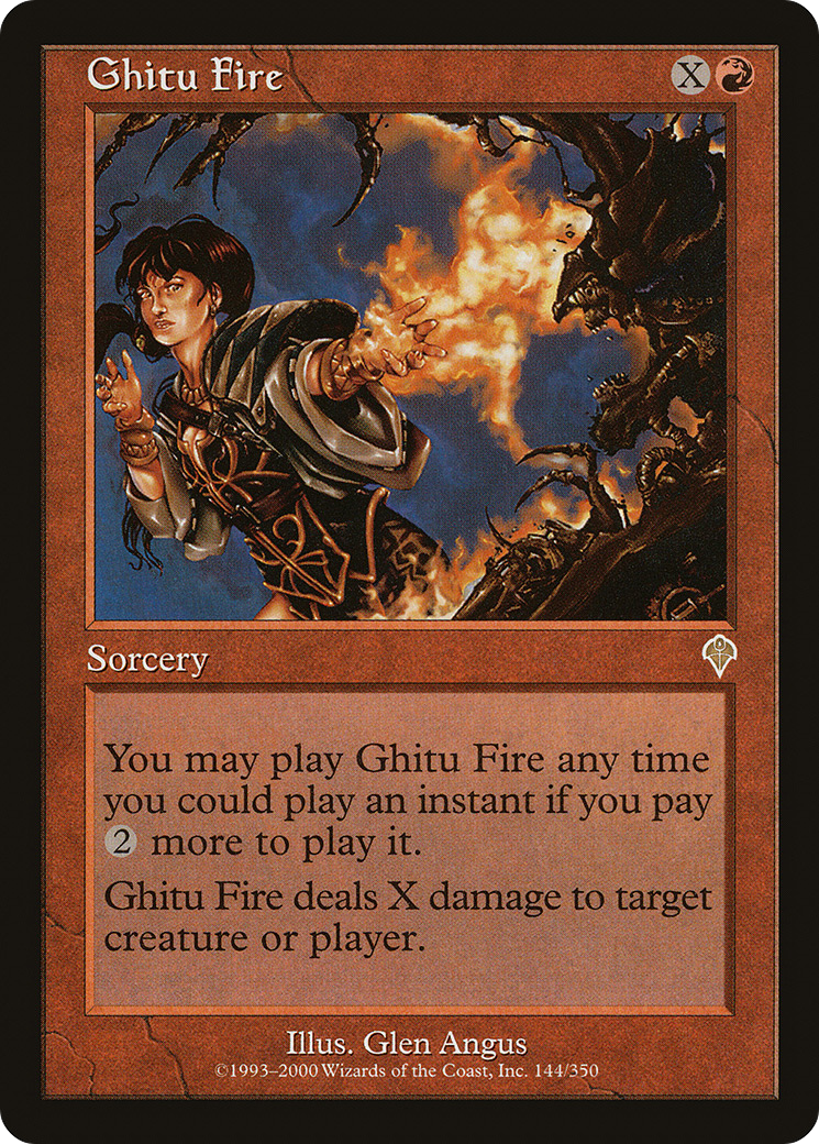 Ghitu Fire (INV-144) (Foil)