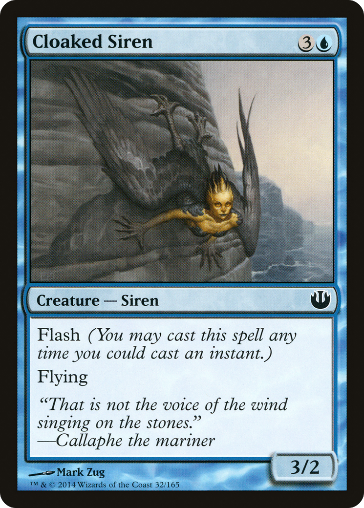 Cloaked Siren (JOU-032) (Foil)