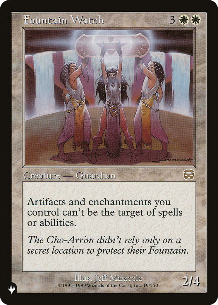 Fountain Watch (LIST-MMQ-19)
