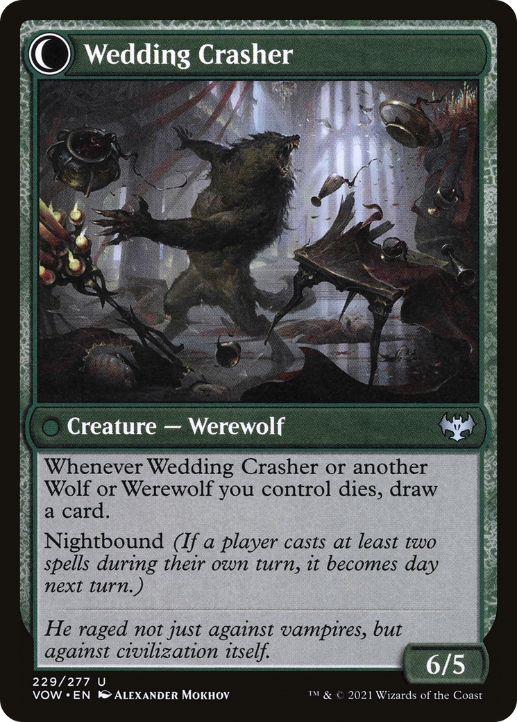Wolfkin Outcast // Wedding Crasher (VOW-229) (Foil)