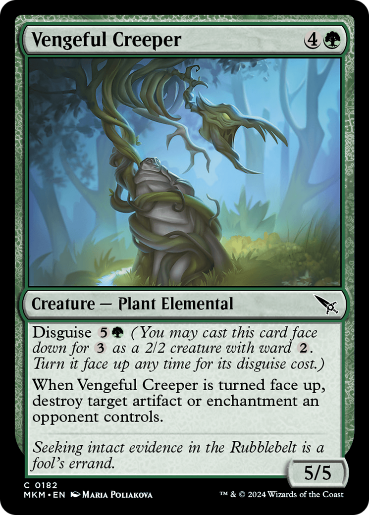Vengeful Creeper (MKM-182) (Foil)