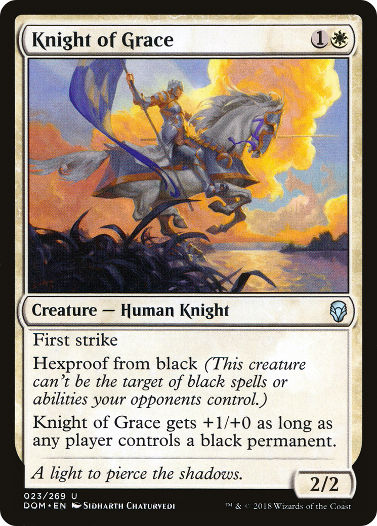 Knight of Grace (DOM-023) (Foil)