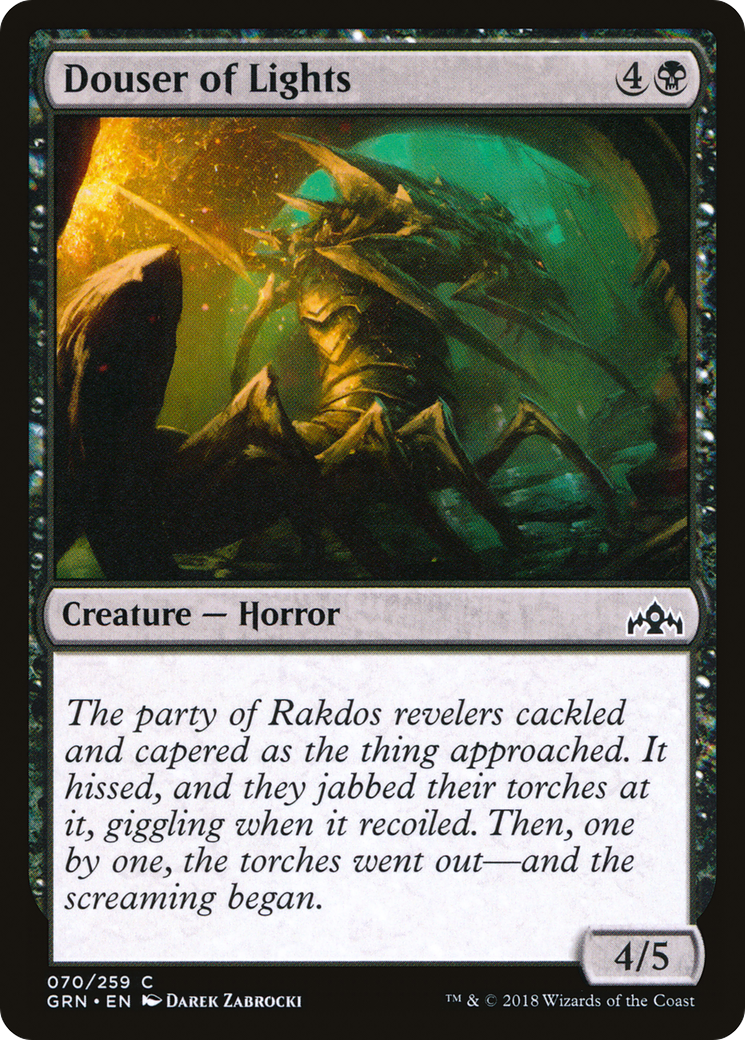 Douser of Lights (GRN-070)