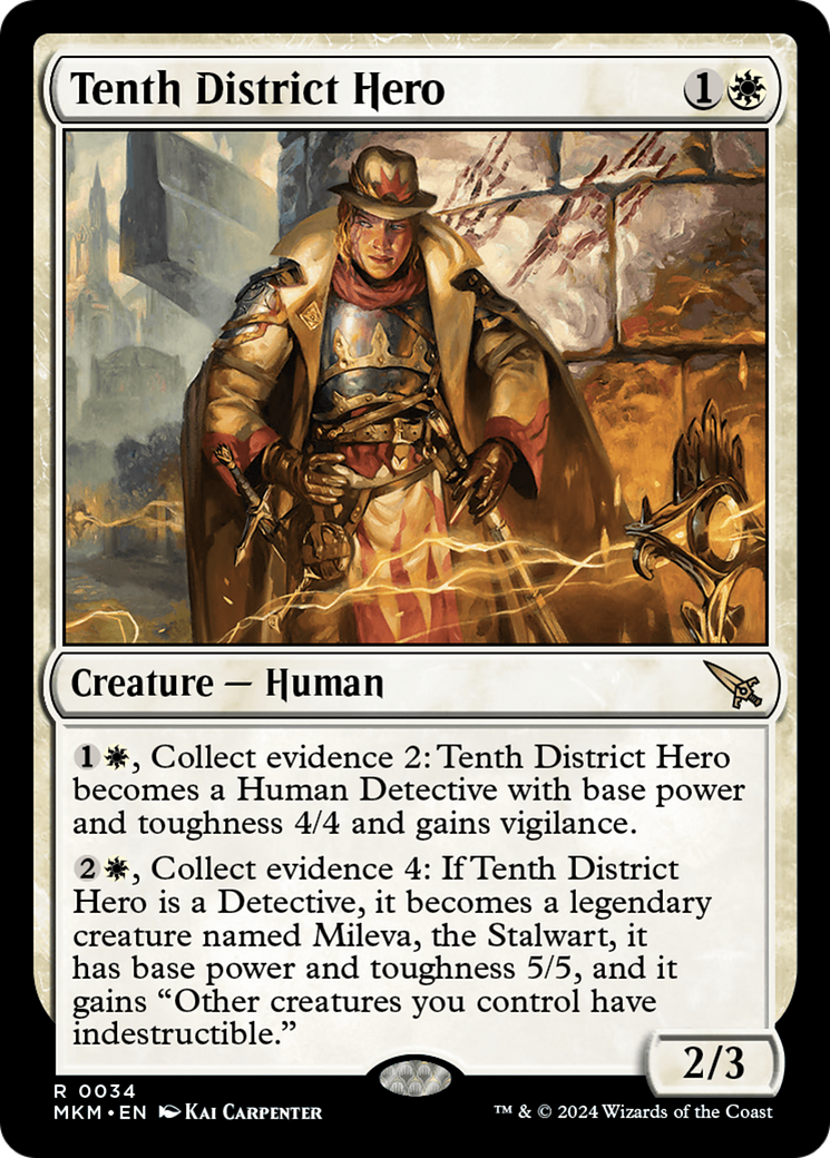 Tenth District Hero (MKM-034) (Foil)