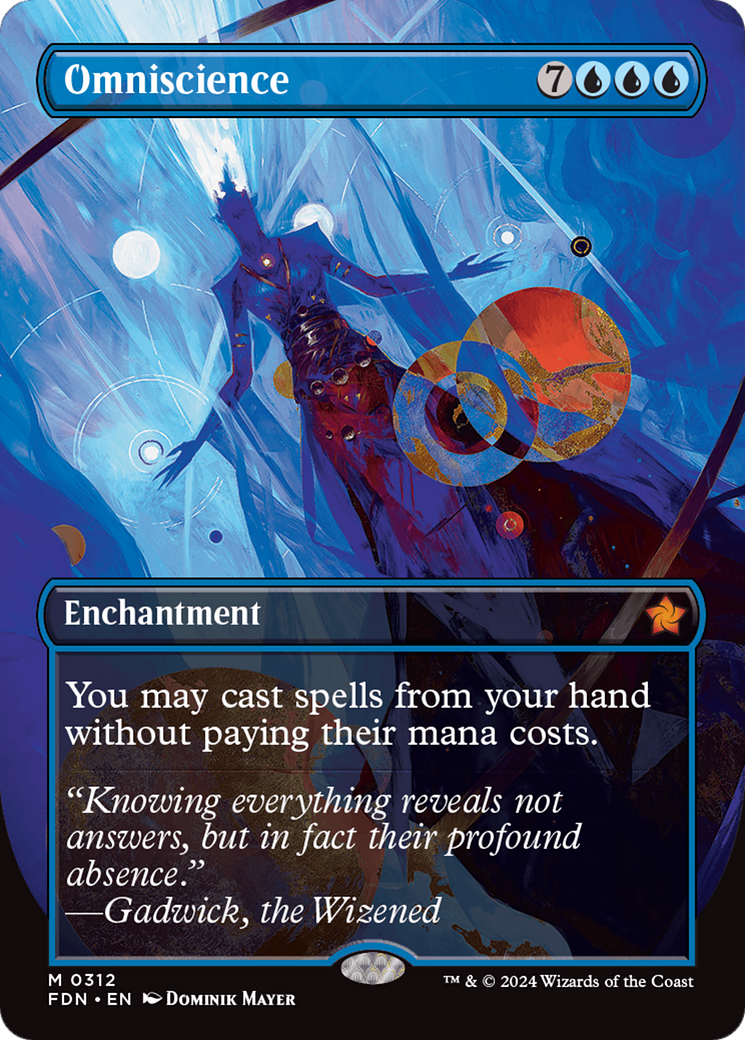Omniscience (FDN-312) (Borderless) (Foil)