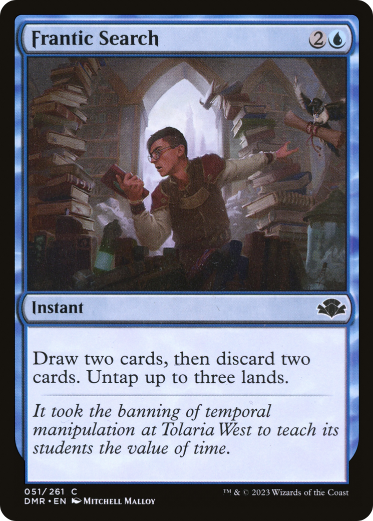 Frantic Search (DMR-051) (Foil)