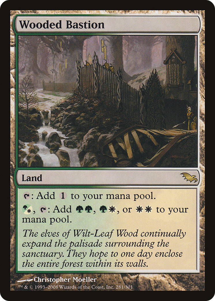Wooded Bastion (SHM-281) (Foil)