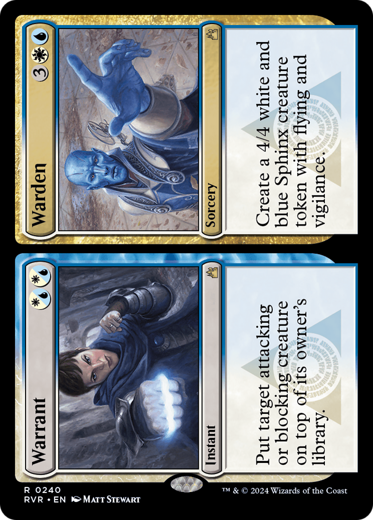 Warrant // Warden (RVR-240) (Foil)