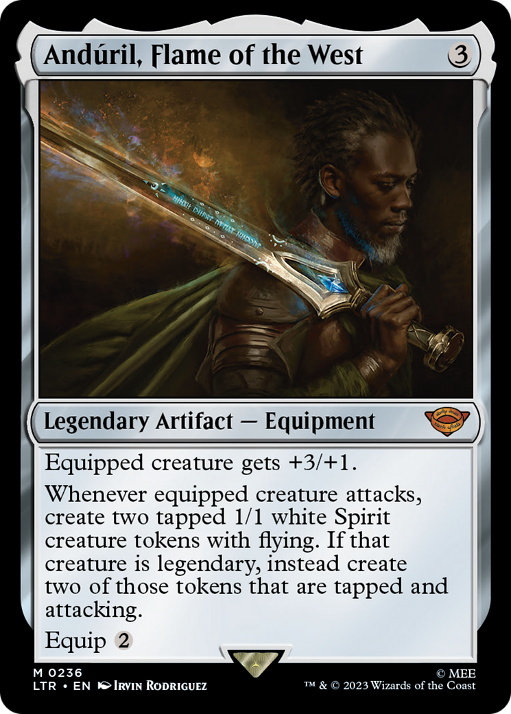 Andúril, Flame of the West (LTR-236) (Foil)