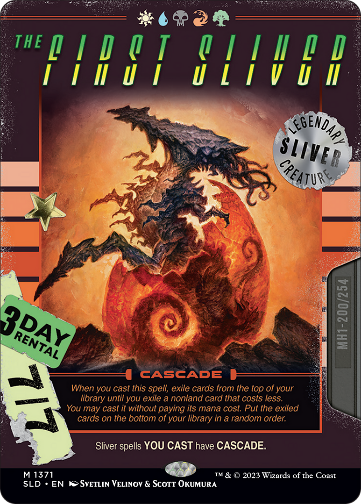 The First Sliver (SLD-1371) (Borderless) (Foil)