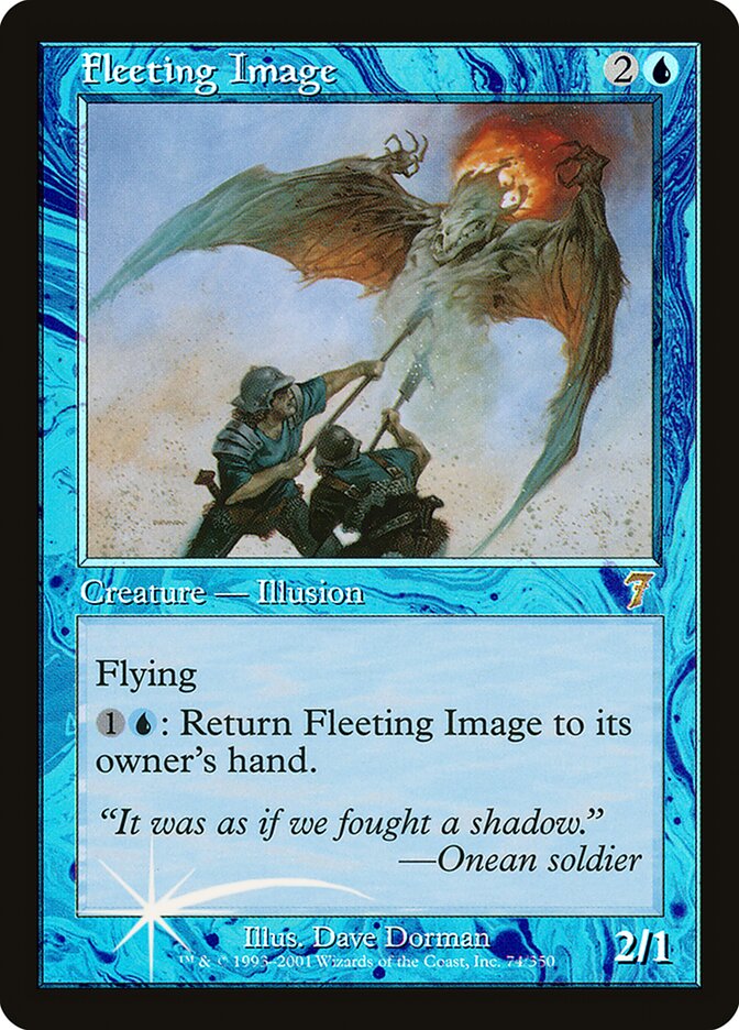 Fleeting Image (7ED-074★) (Foil)