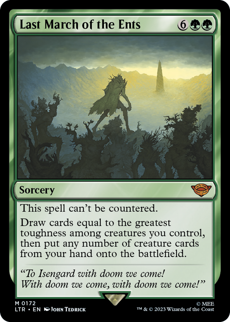 Last March of the Ents (LTR-172)