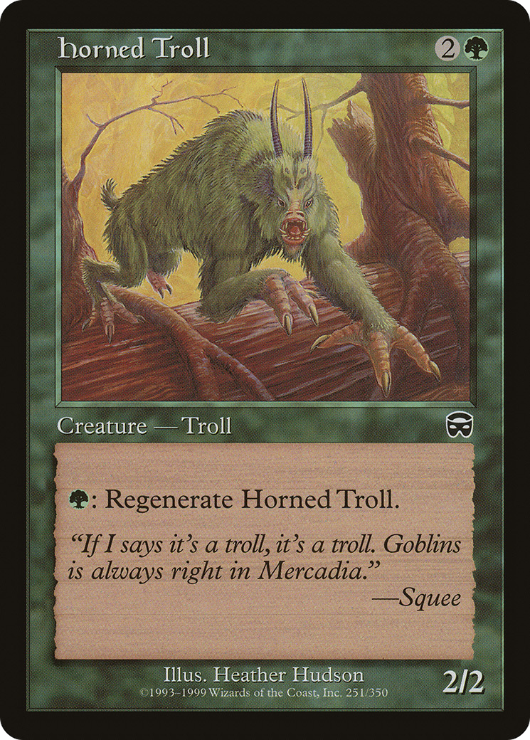 Horned Troll (MMQ-251) (Foil)
