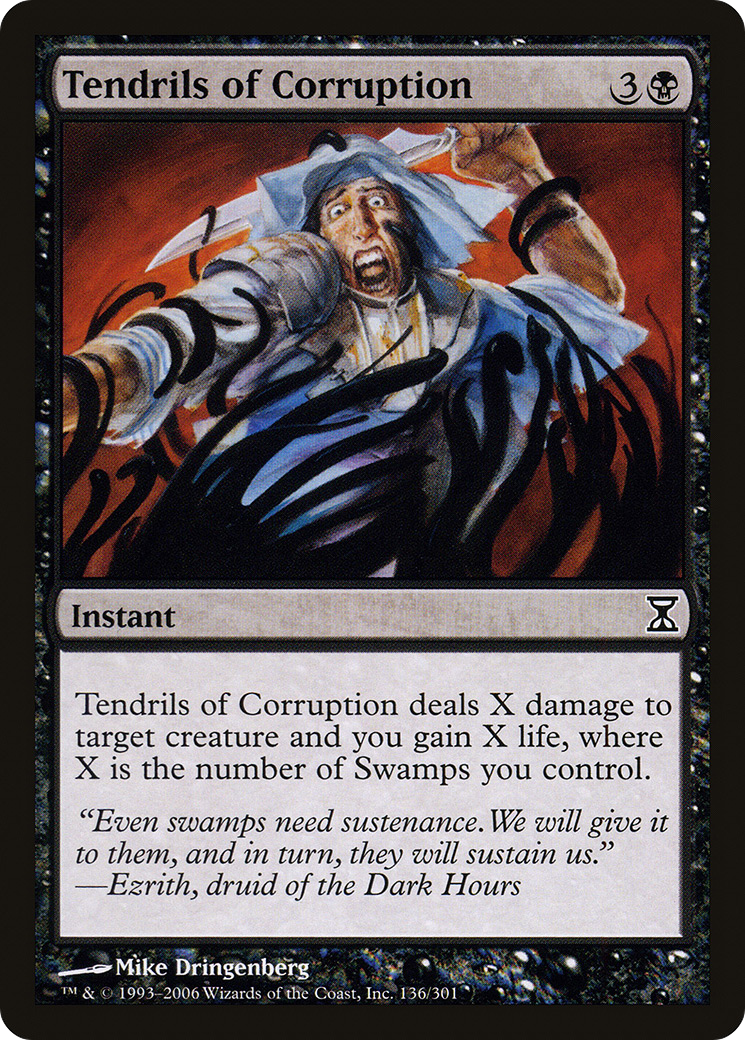 Tendrils of Corruption (TSP-136) (Foil)