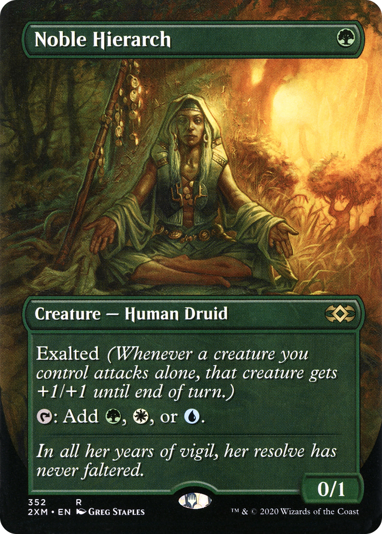 Noble Hierarch (2XM-352) (Borderless) (Foil)