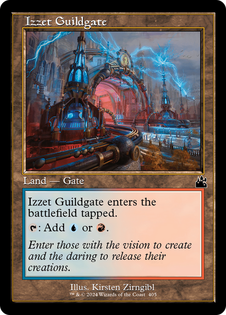Izzet Guildgate (RVR-405) (Foil)