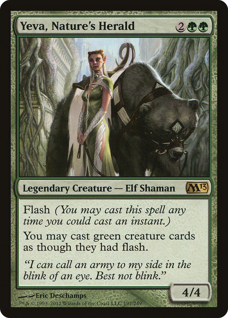 Yeva, Nature's Herald (M13-197) (Foil)