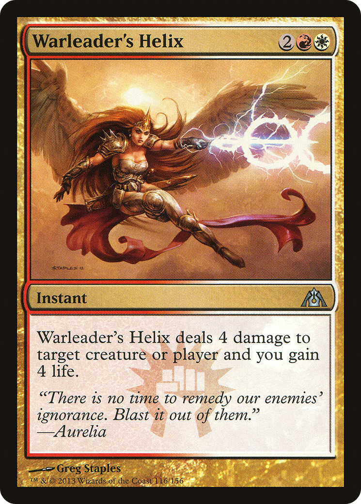 Warleader's Helix (DGM-116) (Foil)