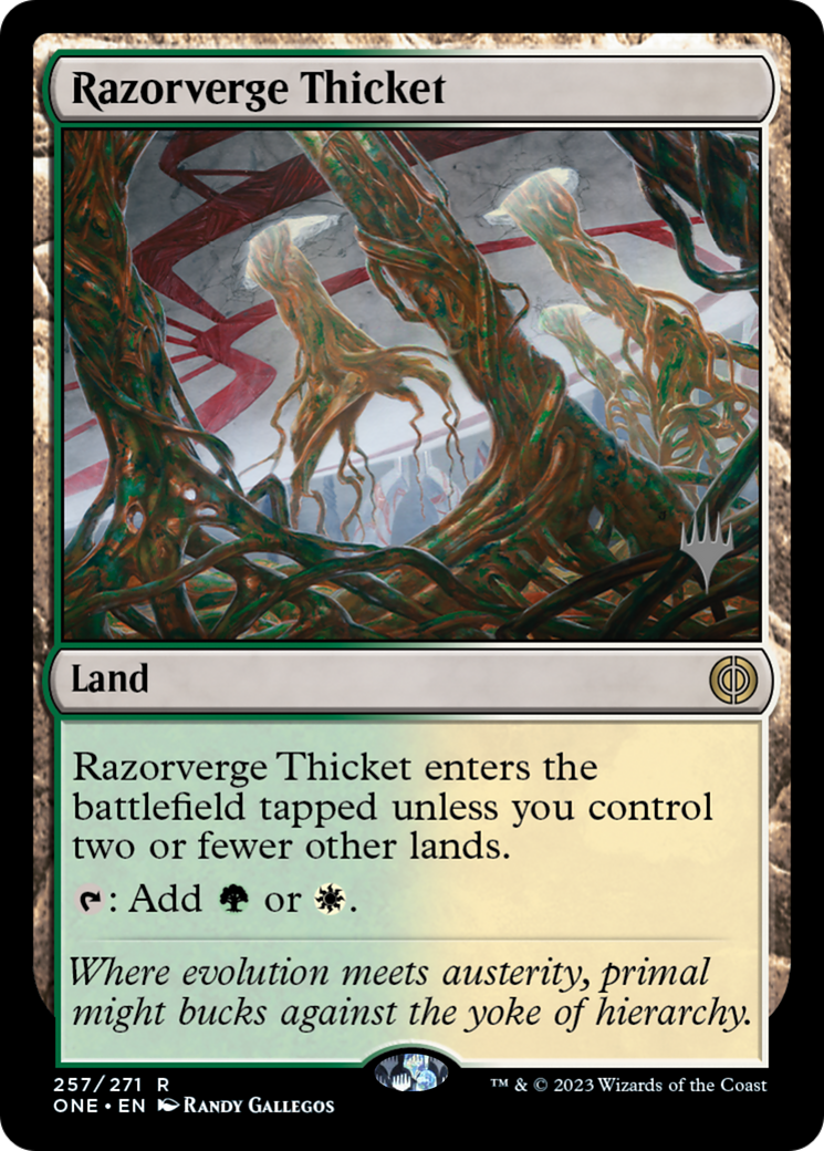 Razorverge Thicket (PPONE-257P)