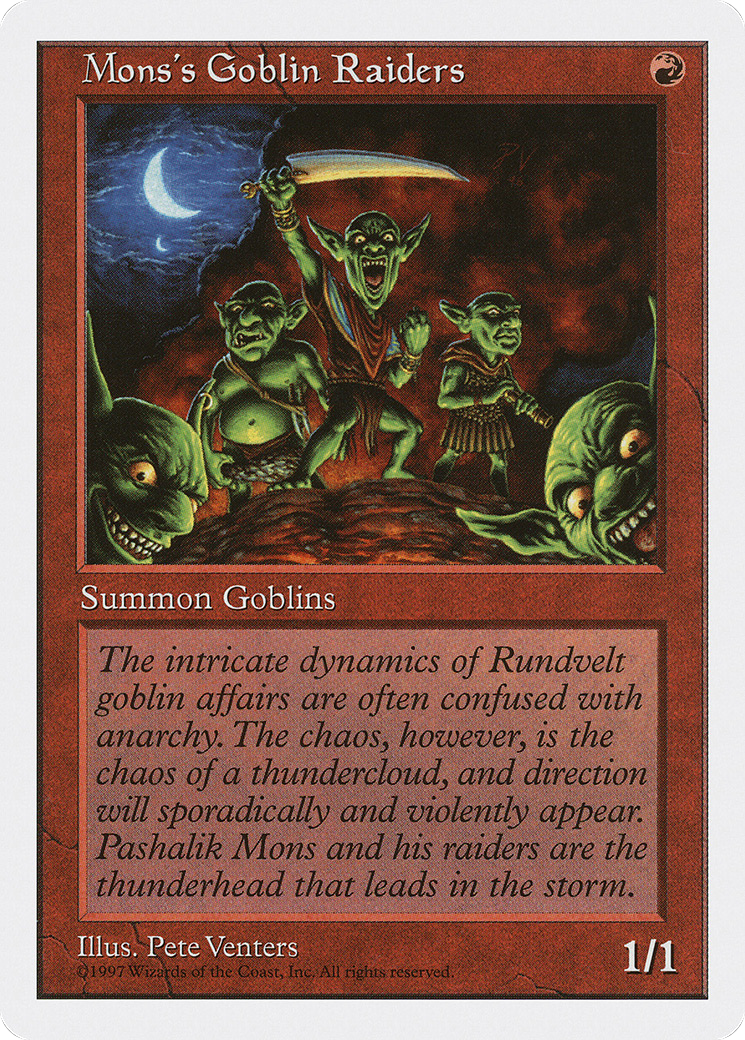 Mons's Goblin Raiders (5ED-251)