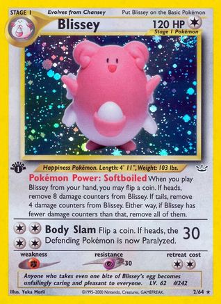 Blissey (N3-002) (Unlimited Holofoil)