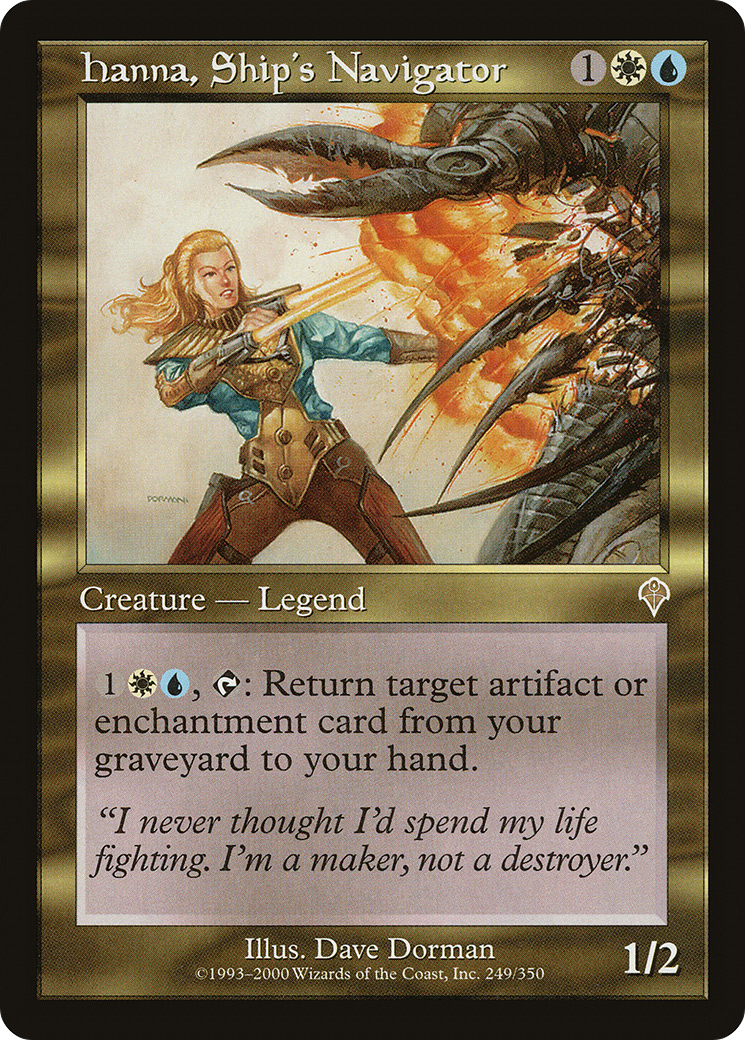 Hanna, Ship's Navigator (INV-249)