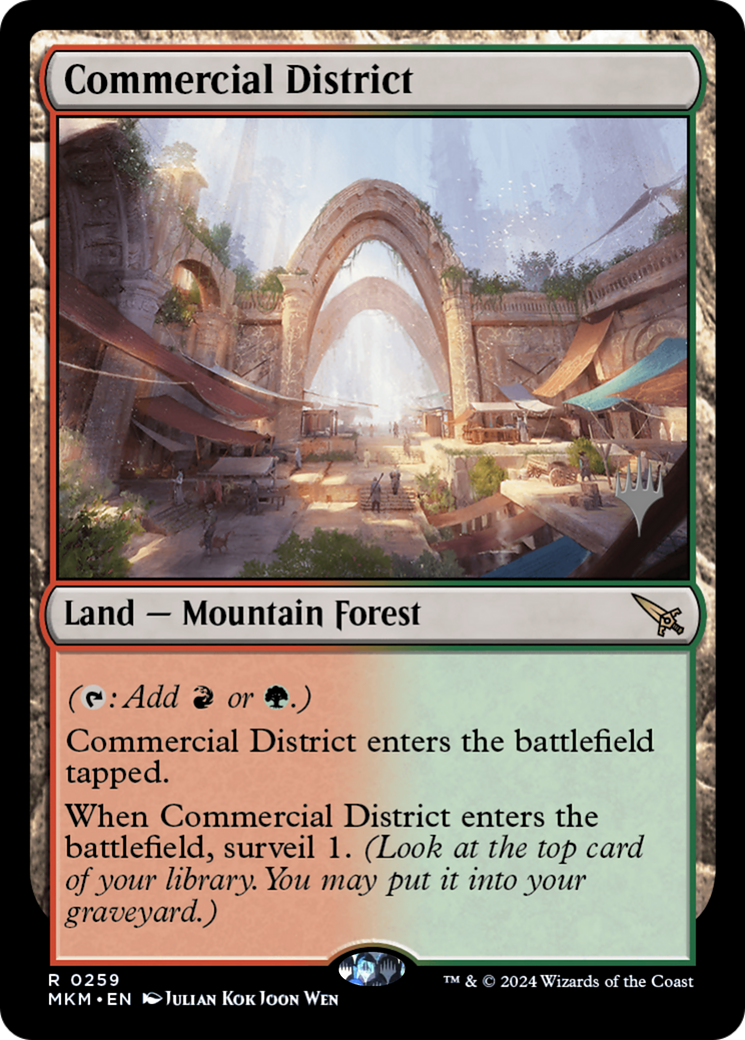 Commercial District (PPMKM-259P) (Foil)