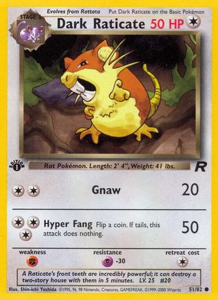 Dark Raticate (TR-051) (Unlimited)