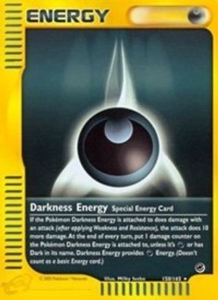 Darkness Energy (EX-158) (Reverse Holofoil)