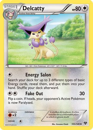 Delcatty (XY-105) (Reverse Holofoil)