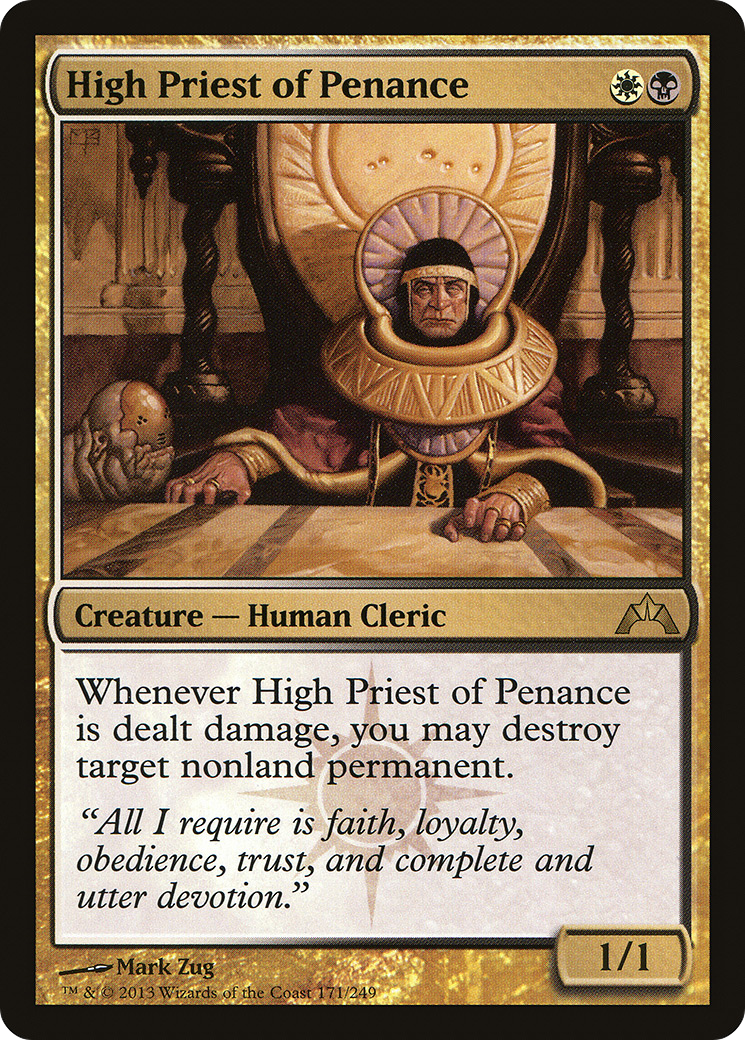 High Priest of Penance (GTC-171) (Foil)