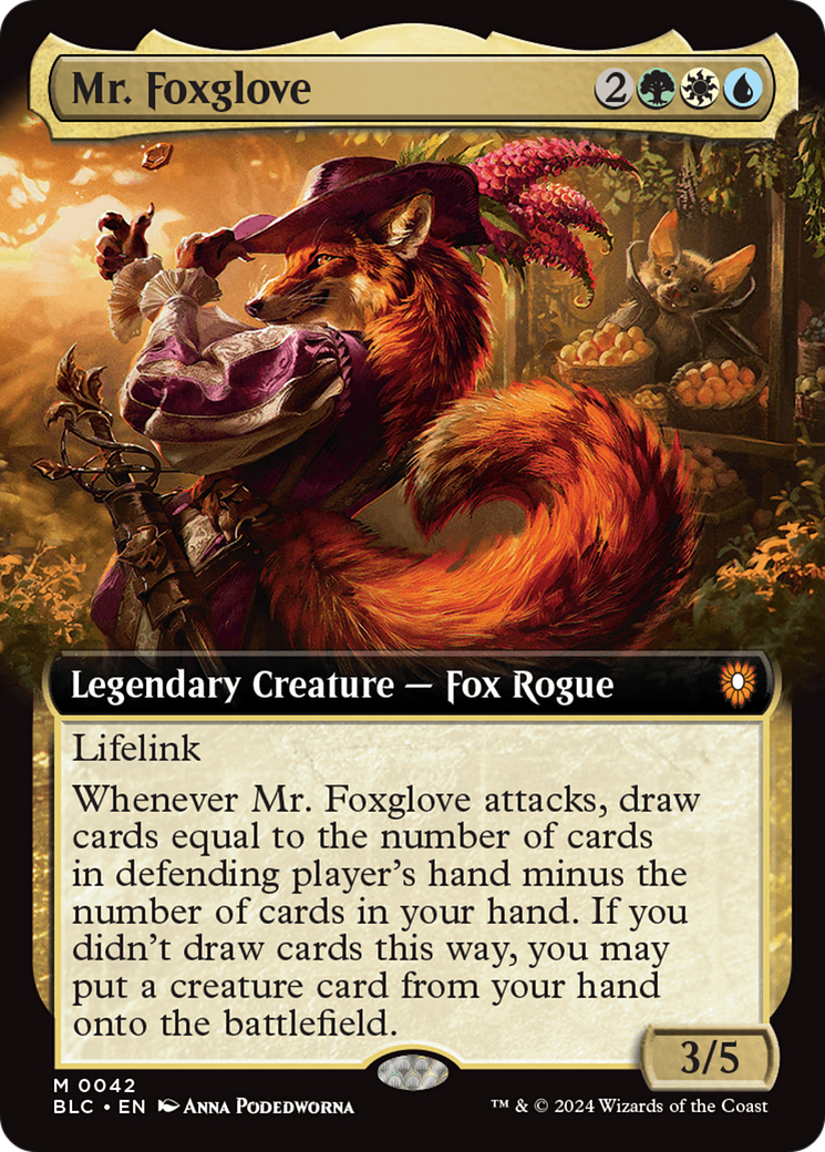 Mr. Foxglove (BLC-042) (Extended Art)