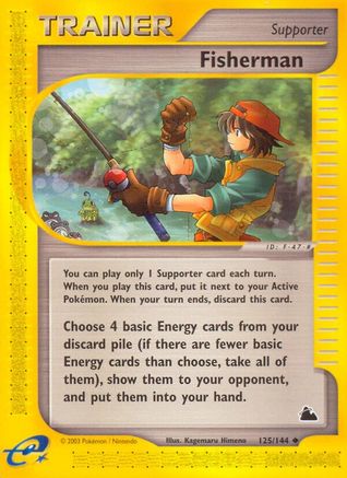 Fisherman (SK-125) (Reverse Holofoil)
