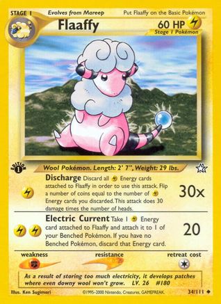 Flaaffy (N1-034) (1st Edition)