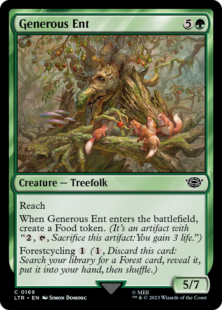Generous Ent (LTR-169) (Foil)