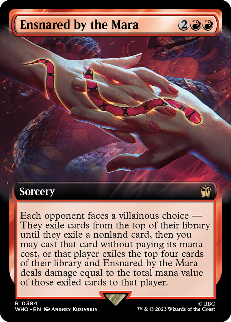 Ensnared by the Mara (WHO-384) (Extended Art) (Foil)