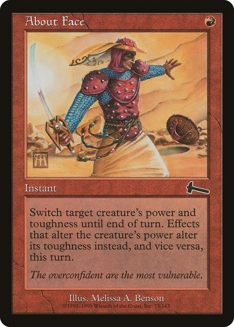 About Face (ULG-073) (Foil)