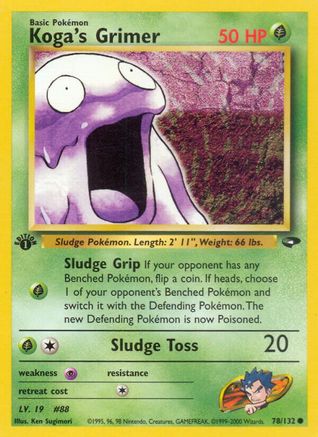 Koga's Grimer (G2-078) (Unlimited)