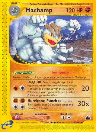 Machamp (16) (SK-016) (Reverse Holofoil)