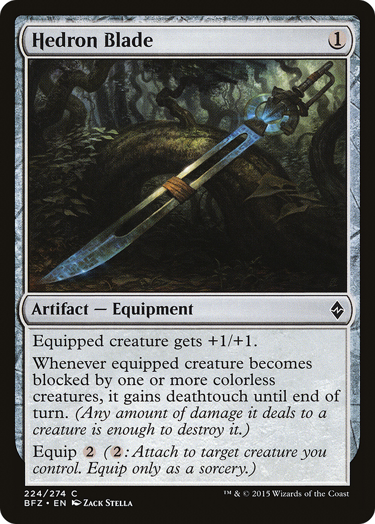 Hedron Blade (BFZ-224) (Foil)