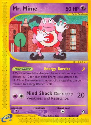 Mr. Mime (95a) (AQ-095a)