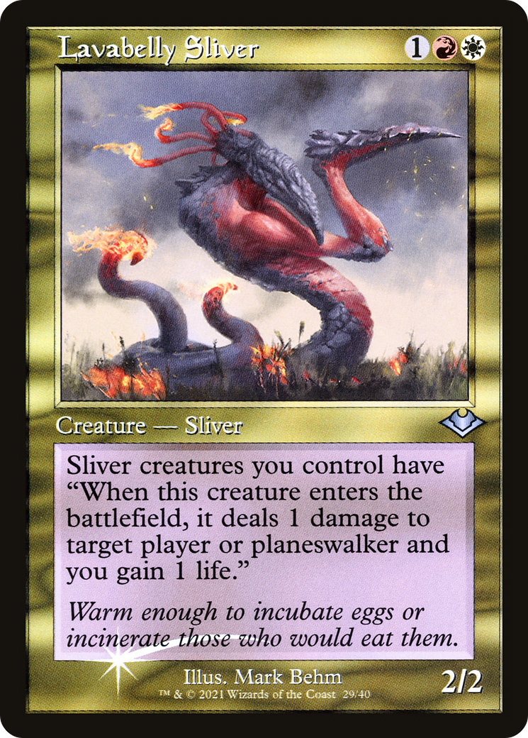 Lavabelly Sliver (H1R-029) (Foil)