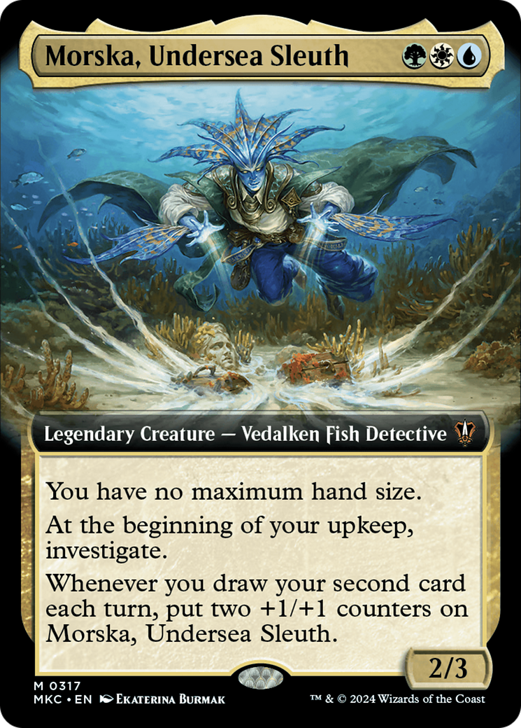 Morska, Undersea Sleuth (MKC-317) (Extended Art) (Foil)