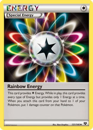 Rainbow Energy (XY-131) (Reverse Holofoil)
