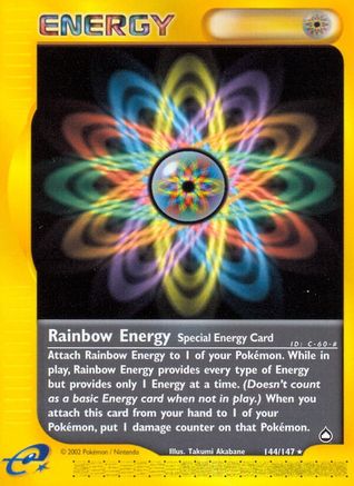 Rainbow Energy (AQ-144) (Reverse Holofoil)