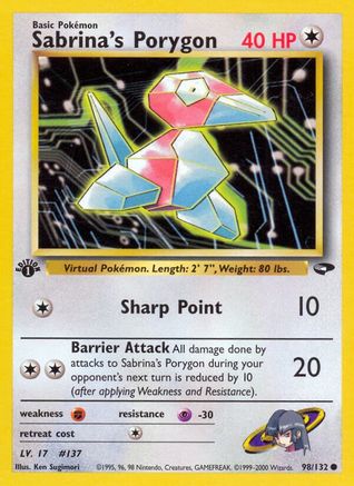 Sabrina's Porygon (G2-098) (Unlimited)